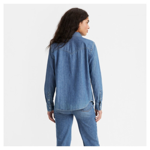 E24 Chemise Levi's 16786-0017 Denim Western Bleu