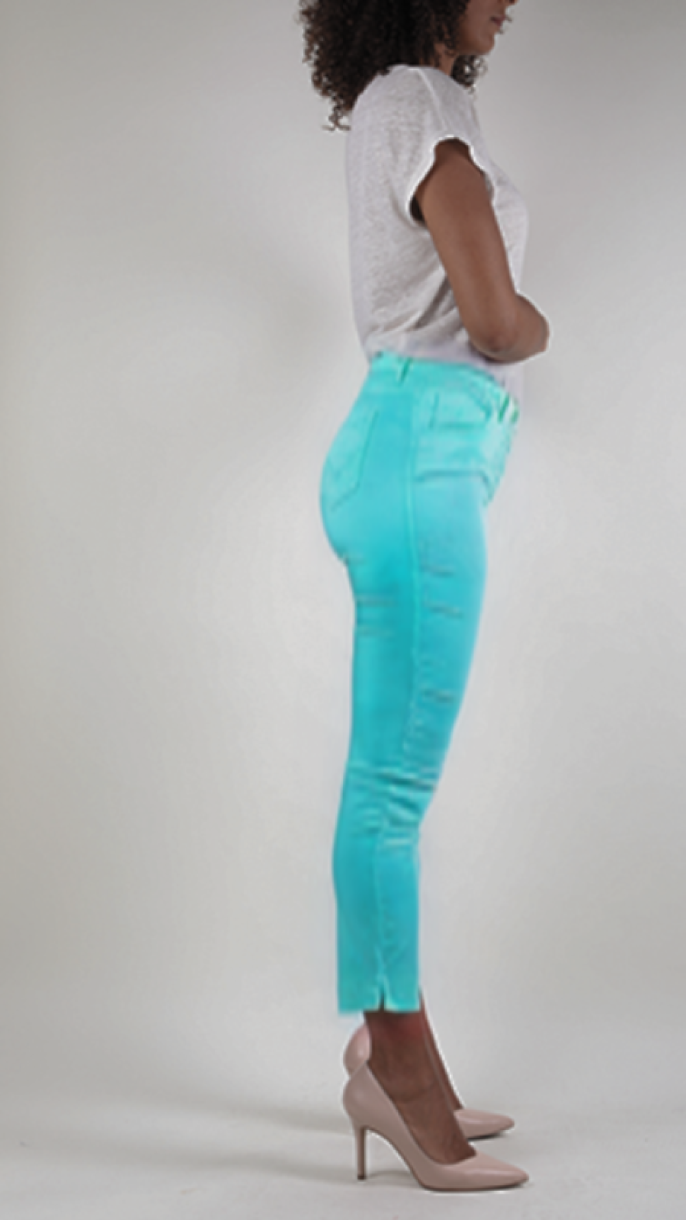 E24 Pantalon Impaqt Oceane 7/8 Turquoise