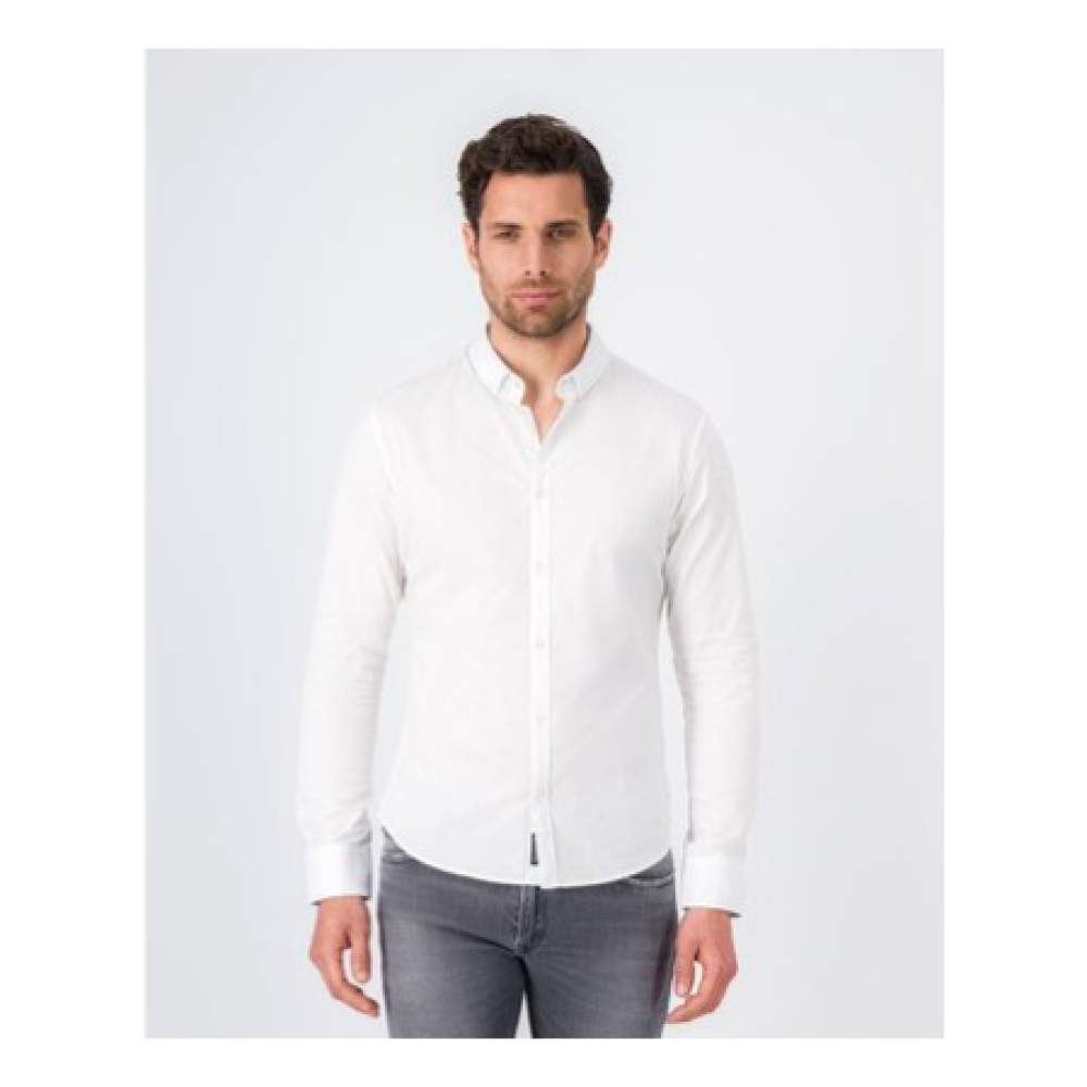 E24 Chemise Teddy Smith Volt 2 10715700D 202 Blanc
