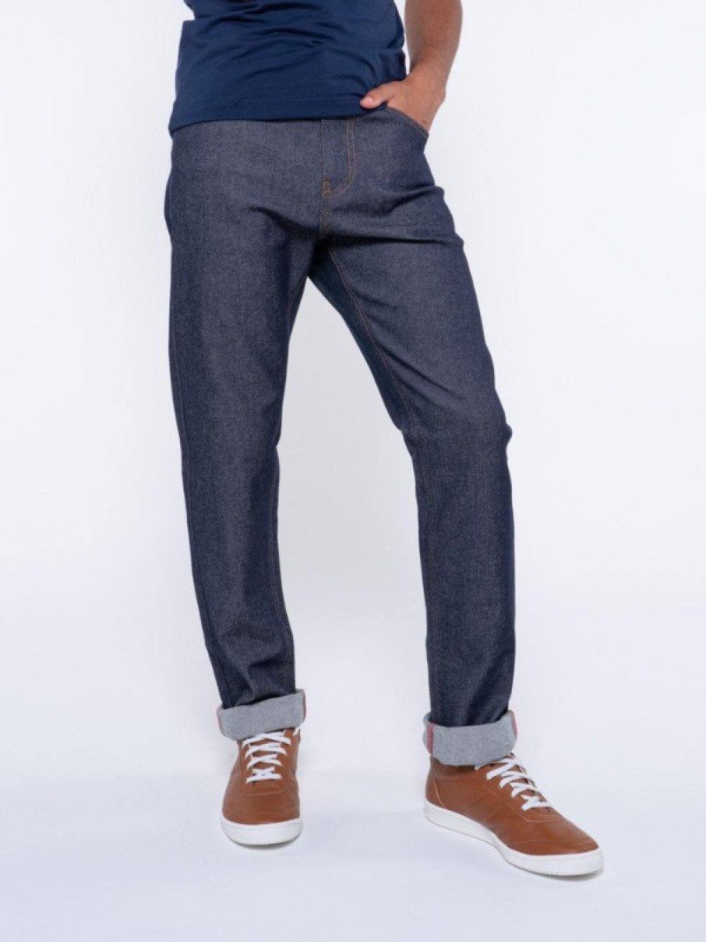 Jean 1083 101N Droit Superdenim FLEX Indigo Brut