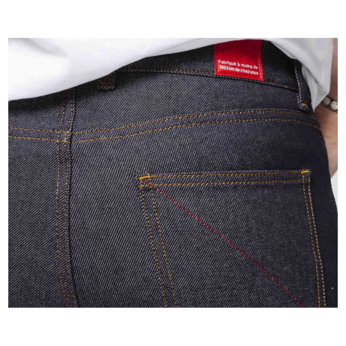 Jean 1083 105N Athlétique Superdenim Flex Indigo Brut