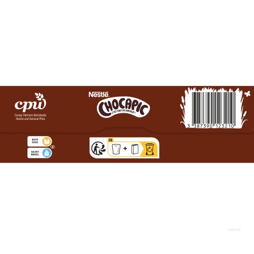 NESTLE CHOCAPIC CEREALES 375G