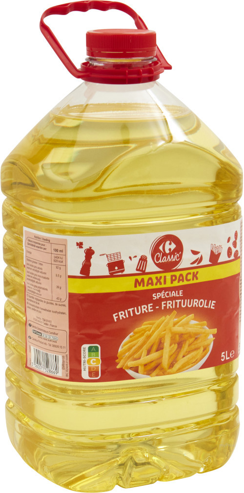 5L HUILE FRITURE CARREFOUR CLA