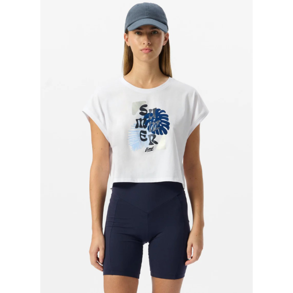 E25 Teddy Smith F Tee-Shirt Jess IC31000058 Blanc