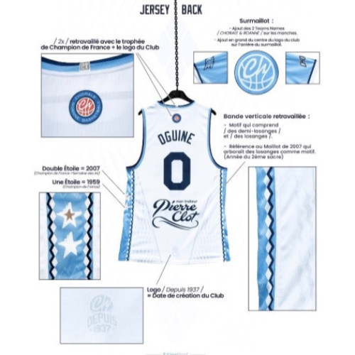 Maillot ADULTE extérieur BLANC