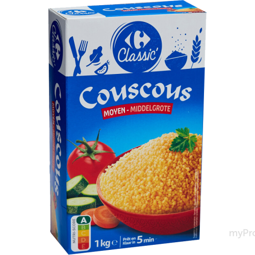 1KG COUSCOUS MOYEN CRF CL