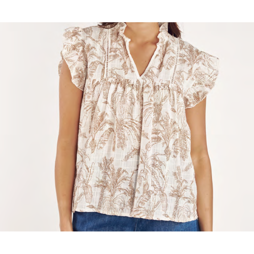 Top Voile T3842 Cacao Jungle E25 Pako Litto