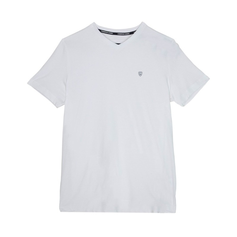 Tee-Shirt Texas 65CG1TS100 Blanc Cambridge E25