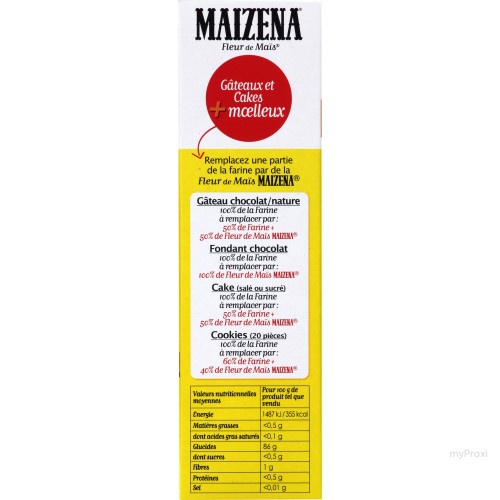 400G MAIZENA FLEUR DE MAIS