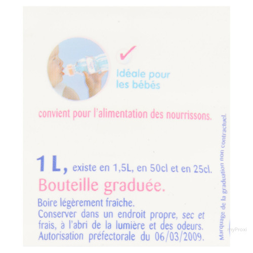 6X1L EAU MINERALE NATURELLE MR