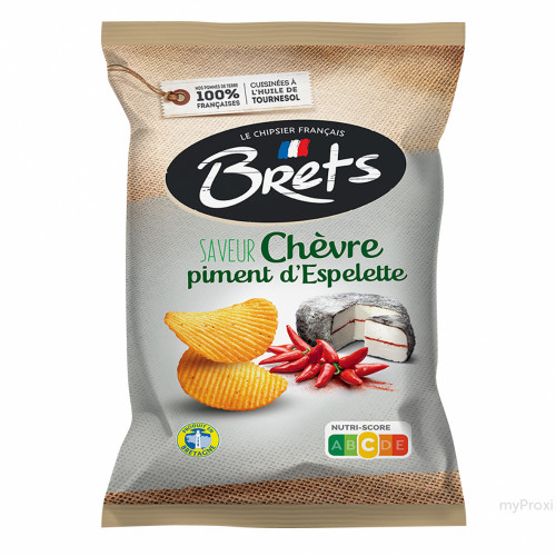 125G CHIPS CHEVRE PIMENT BRETS