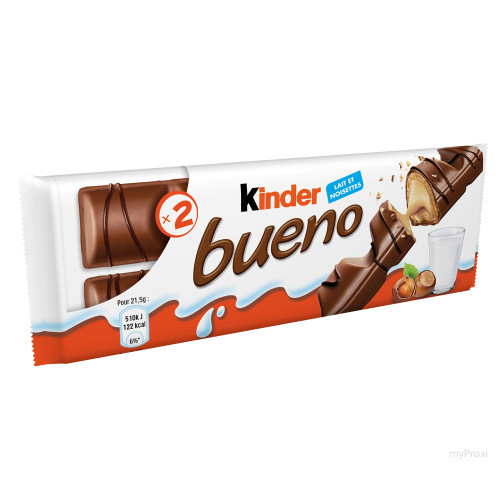 PACK X2 43G KINDER BUENO