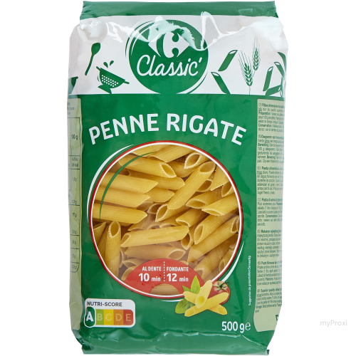 500G PENNE RIGATE QS CRF CLASS