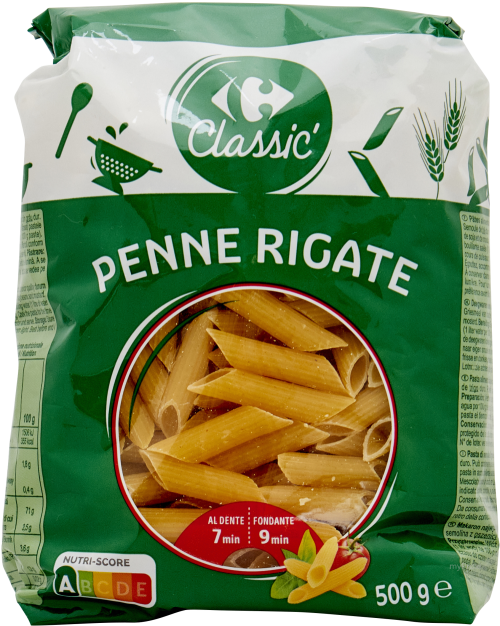 500G PENNE RIGATE QS CRF CLASS