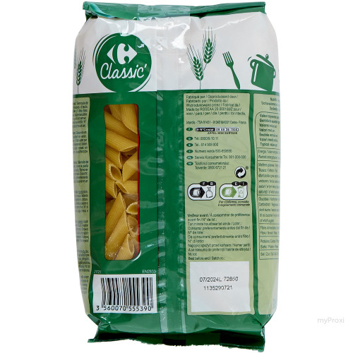 500G PENNE RIGATE QS CRF CLASS