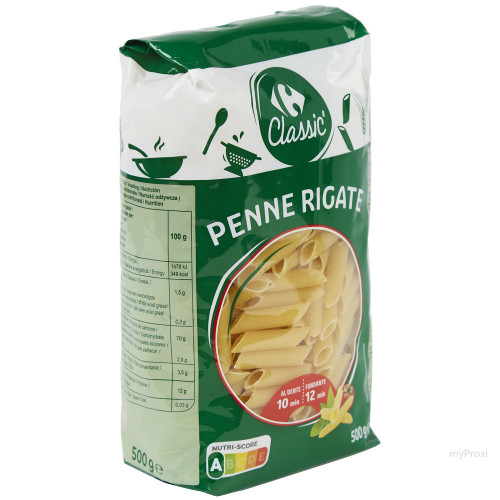500G PENNE RIGATE QS CRF CLASS