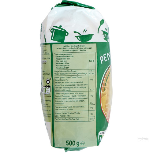 500G PENNE RIGATE QS CRF CLASS
