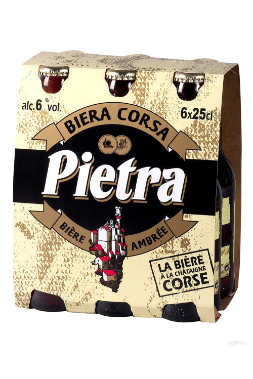 6X25CL BIERE PIETRA