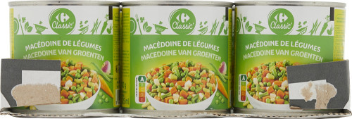 1/2 MACEDOINES LEGUMES CRF CLA