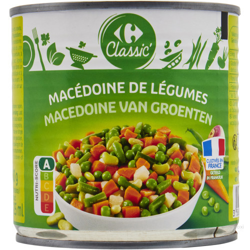 1/2 MACEDOINES LEGUMES CRF CLA
