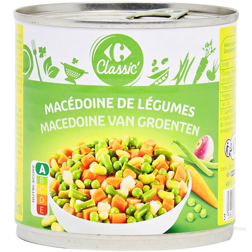 1/2 MACEDOINES LEGUMES CRF CLA