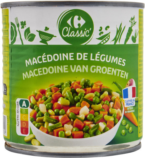 1/2 MACEDOINES LEGUMES CRF CLA