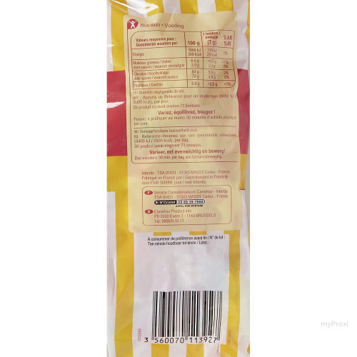 500G PATE A MACHER FRUITS CRF