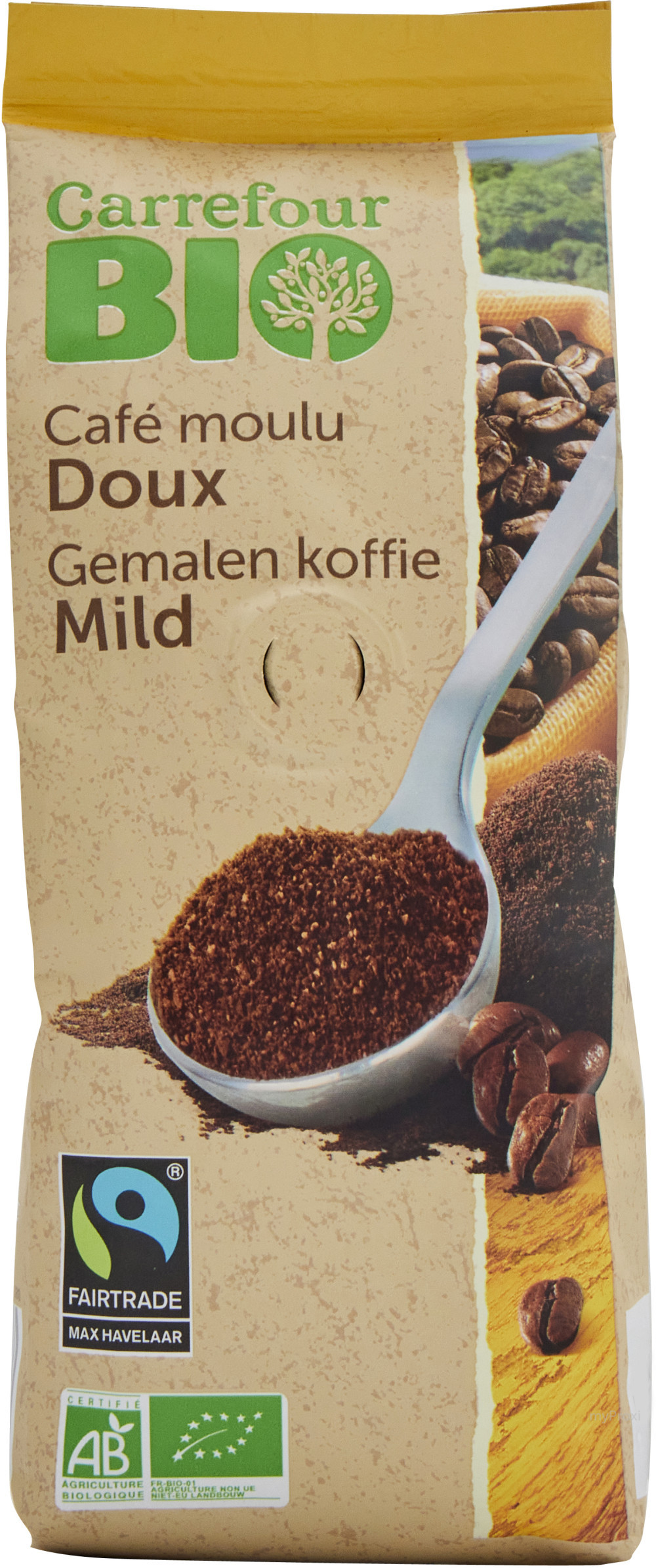 250G CAFE MLU DOUX CRF BIO