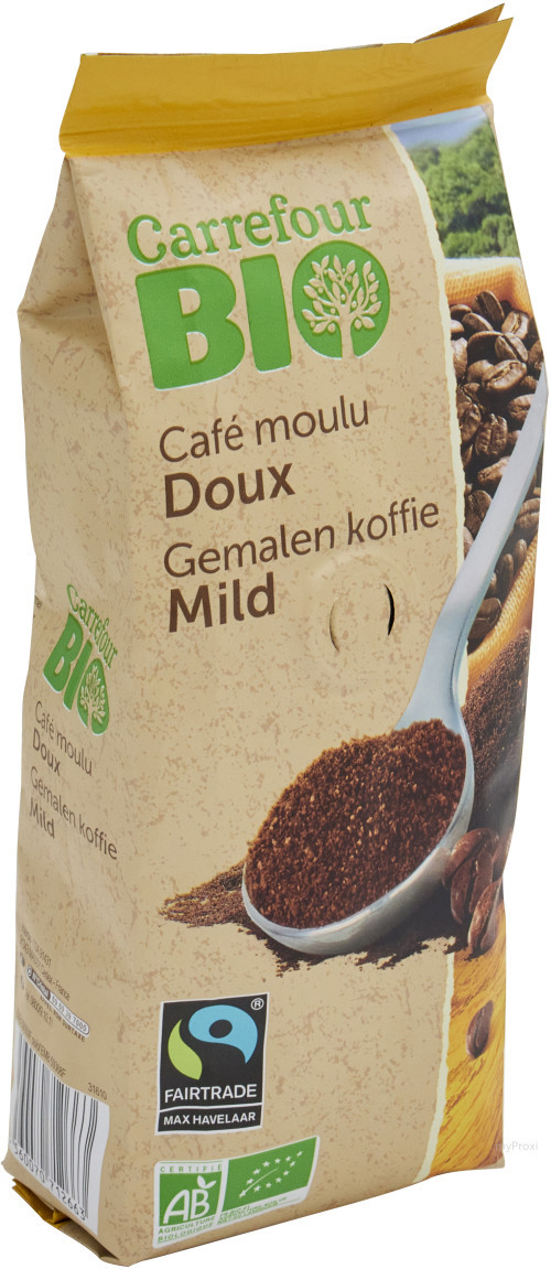 250G CAFE MLU DOUX CRF BIO