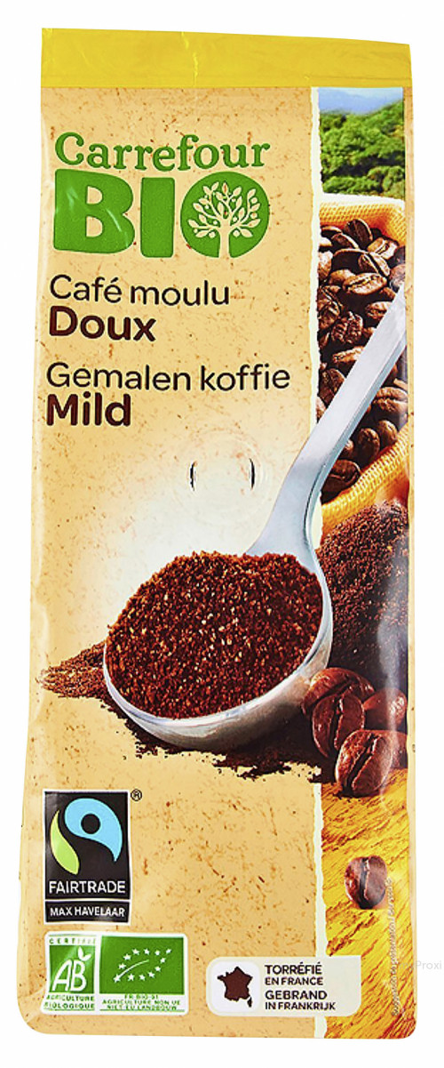 250G CAFE MLU DOUX CRF BIO