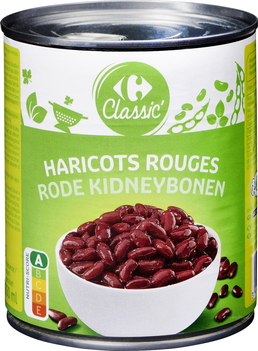4/4 HARICOTS ROUGES CRF CLASSI