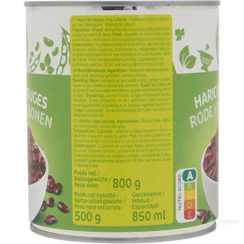 4/4 HARICOTS ROUGES CRF CLASSI
