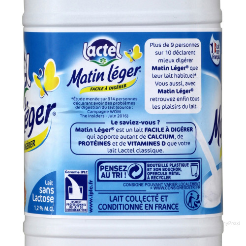 6X1L MATIN LEGER 1,2% LACTEL