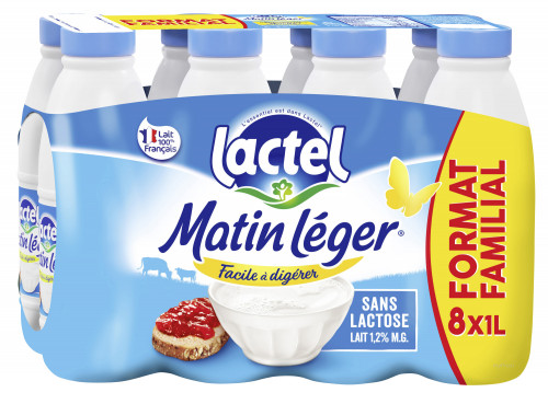 8X1L BP LAIT ML 12G FF LACTEL