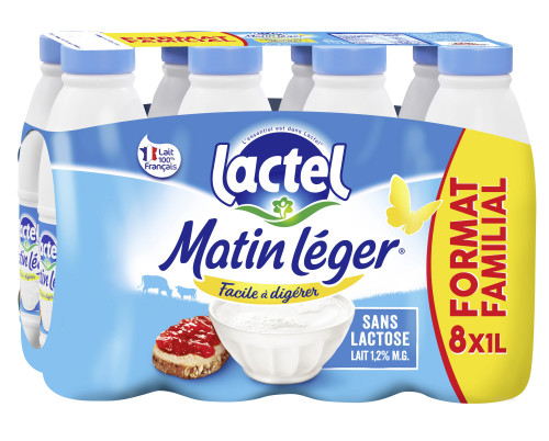 8X1L BP LAIT ML 12G FF LACTEL