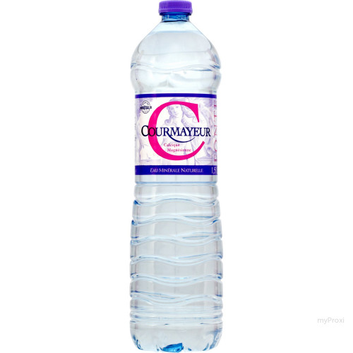 PET 1.5L EAU MINER.COURMAYEUR
