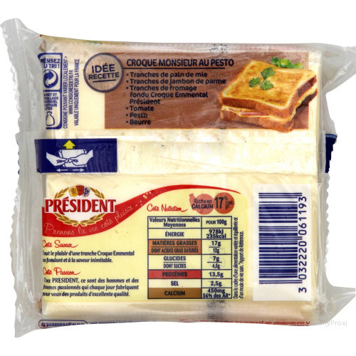 200G 12T CROQUE EMMENTAL PRESI