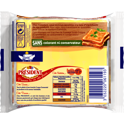 200G 12T CROQUE EMMENTAL PRESI