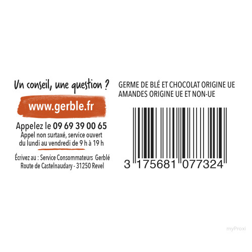 200G BISC.CHOCO AMANDE GERBLE