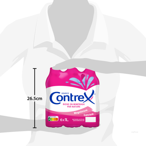 6X1L EAU MINERALE CONTREX