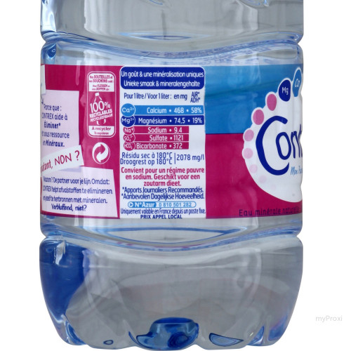 6X1L EAU MINERALE CONTREX