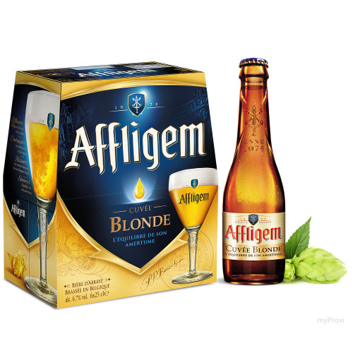 BIERE AFFLIGEM X6