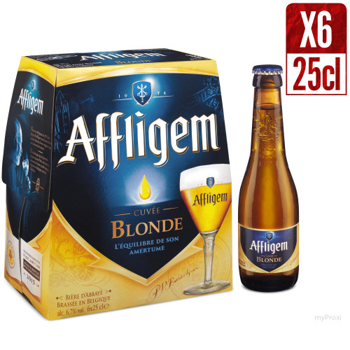 BIERE AFFLIGEM X6