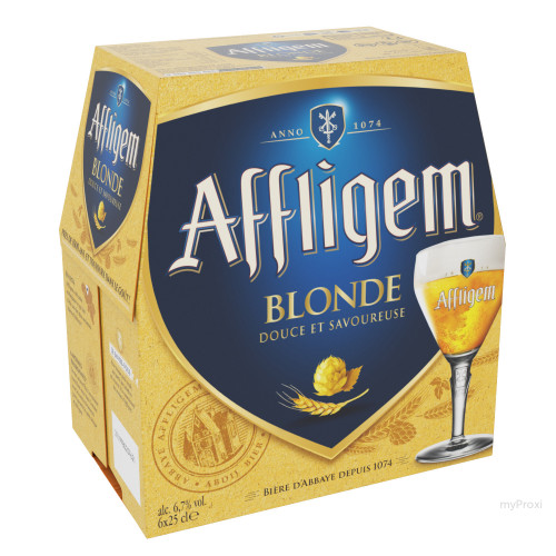 BIERE AFFLIGEM X6