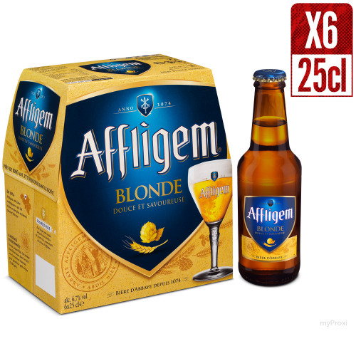 BIERE AFFLIGEM X6