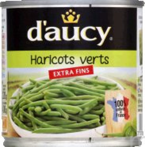 1/2 HARICOT VERT EXT.FIN DAUCY