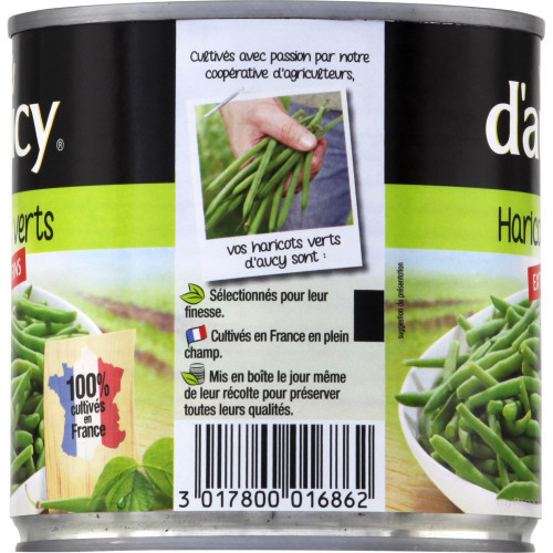1/2 HARICOT VERT EXT.FIN DAUCY