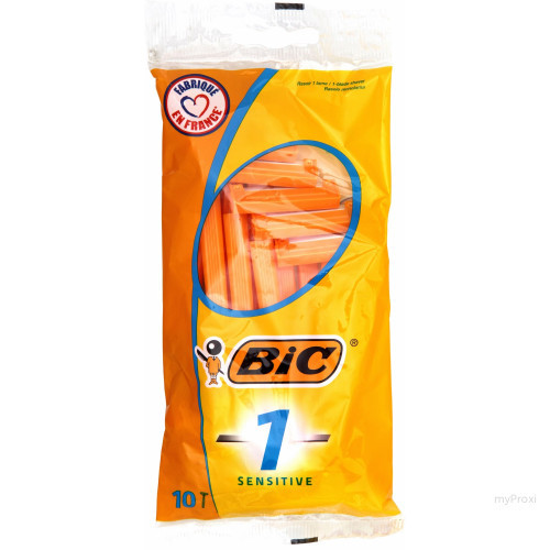 X10 RASOIR BIC 1 SENS BIC