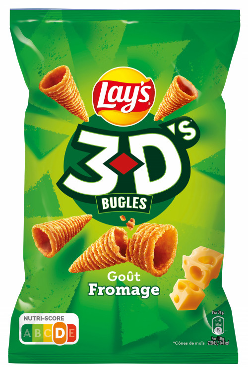 85G LAY'S 3D'S BUGLES FROMAGE