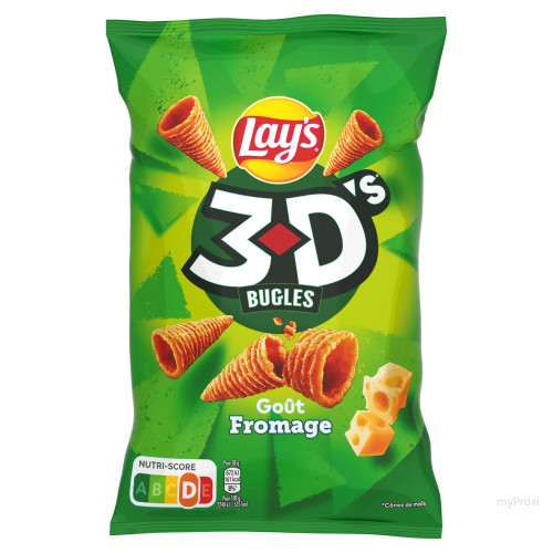 85G LAY'S 3D'S BUGLES FROMAGE